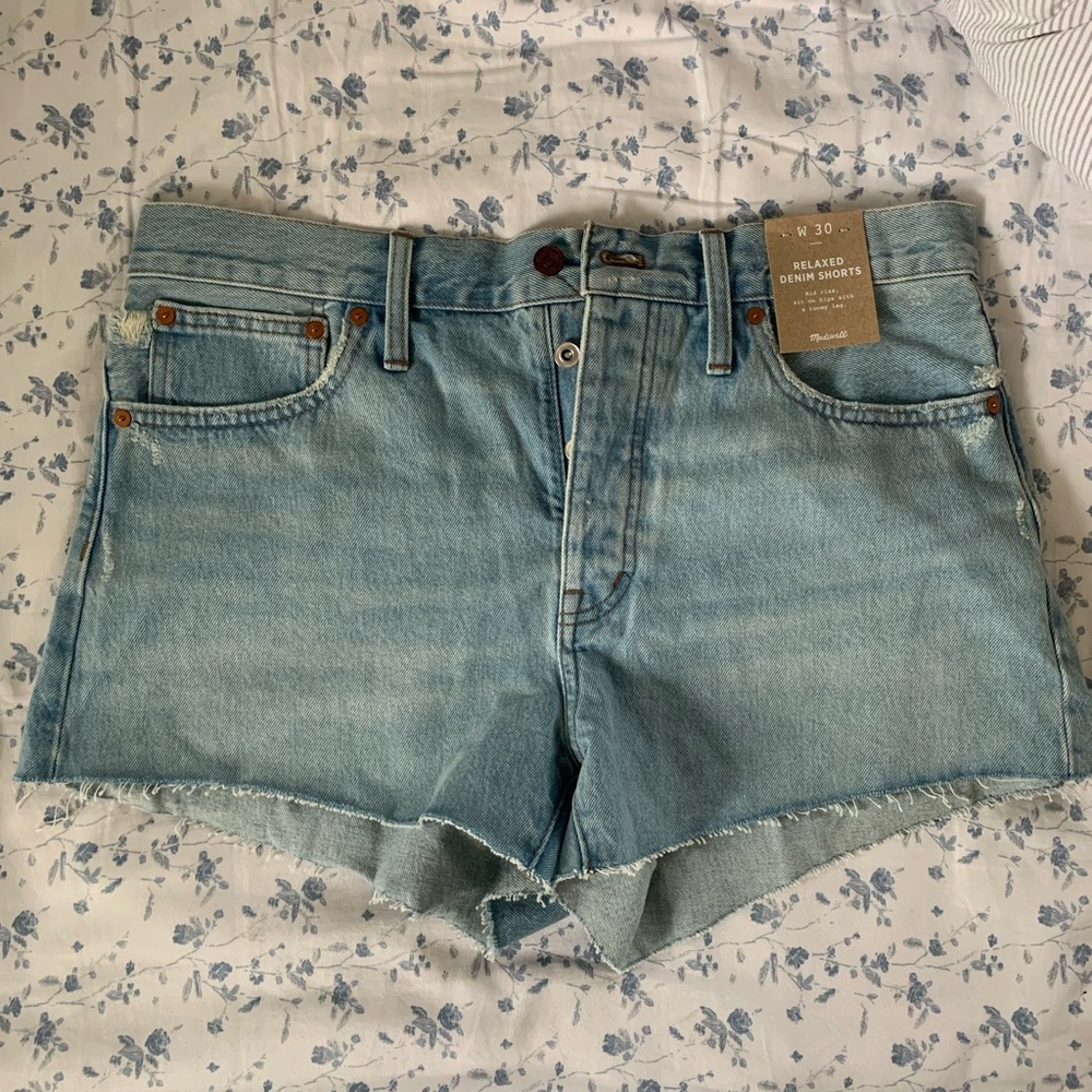 NWT Madewell denim shorts